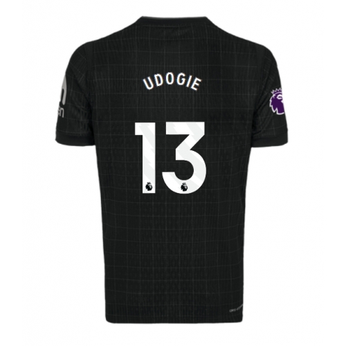 Billige Fotballdrakt Tottenham Hotspur Destiny Udogie #13 Replika Bortedrakt 2025-26 Kortermet Billige Fotballdrakt Tottenham Hotspur Destiny Udogie #13 Replika Bortedrakt 2025-26 Kortermet